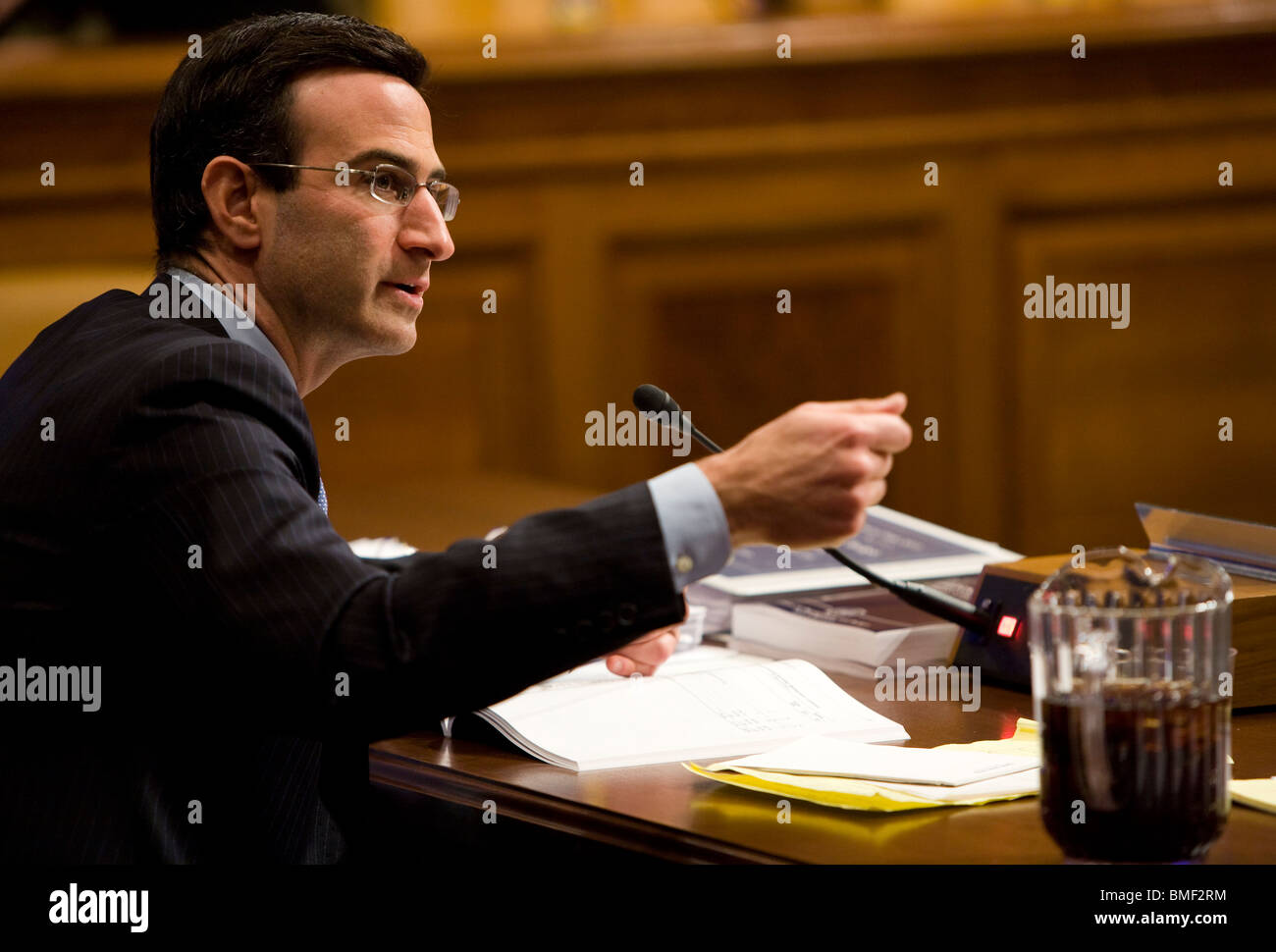Peter Orszag, direttore dell Ufficio di gestione e di bilancio. Foto Stock