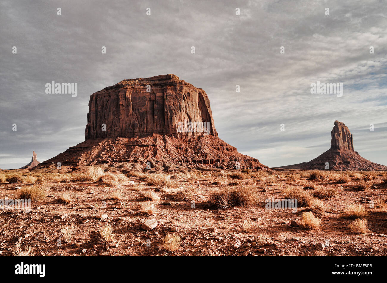 Il Monument Valley Navajo nazione indiana Arizona USA Foto Stock