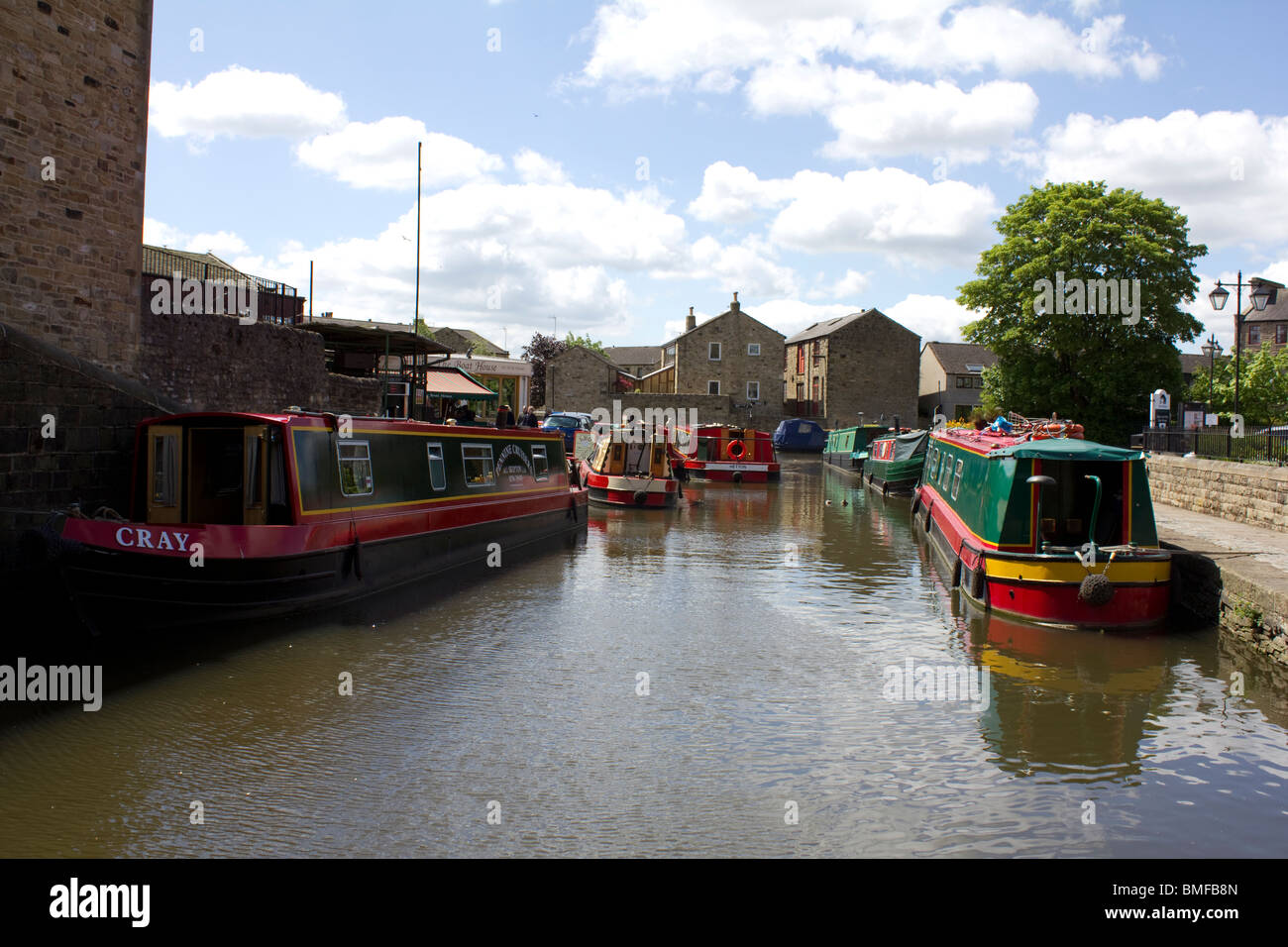 Battelli, Skipton, North Yorkshire Foto Stock