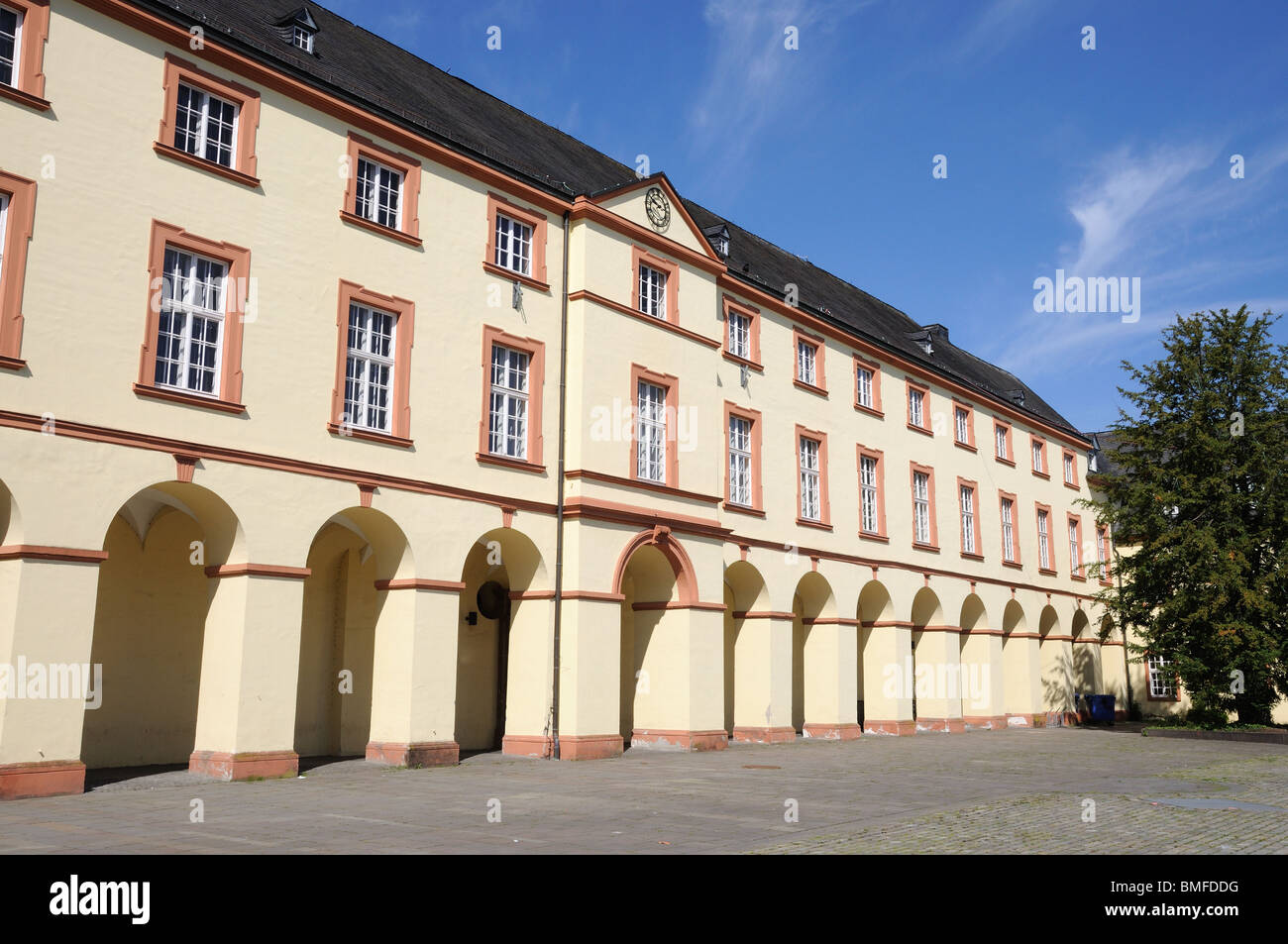 Unteres Schloss in Siegen, Nord Reno-Westfalia, Germania Foto Stock