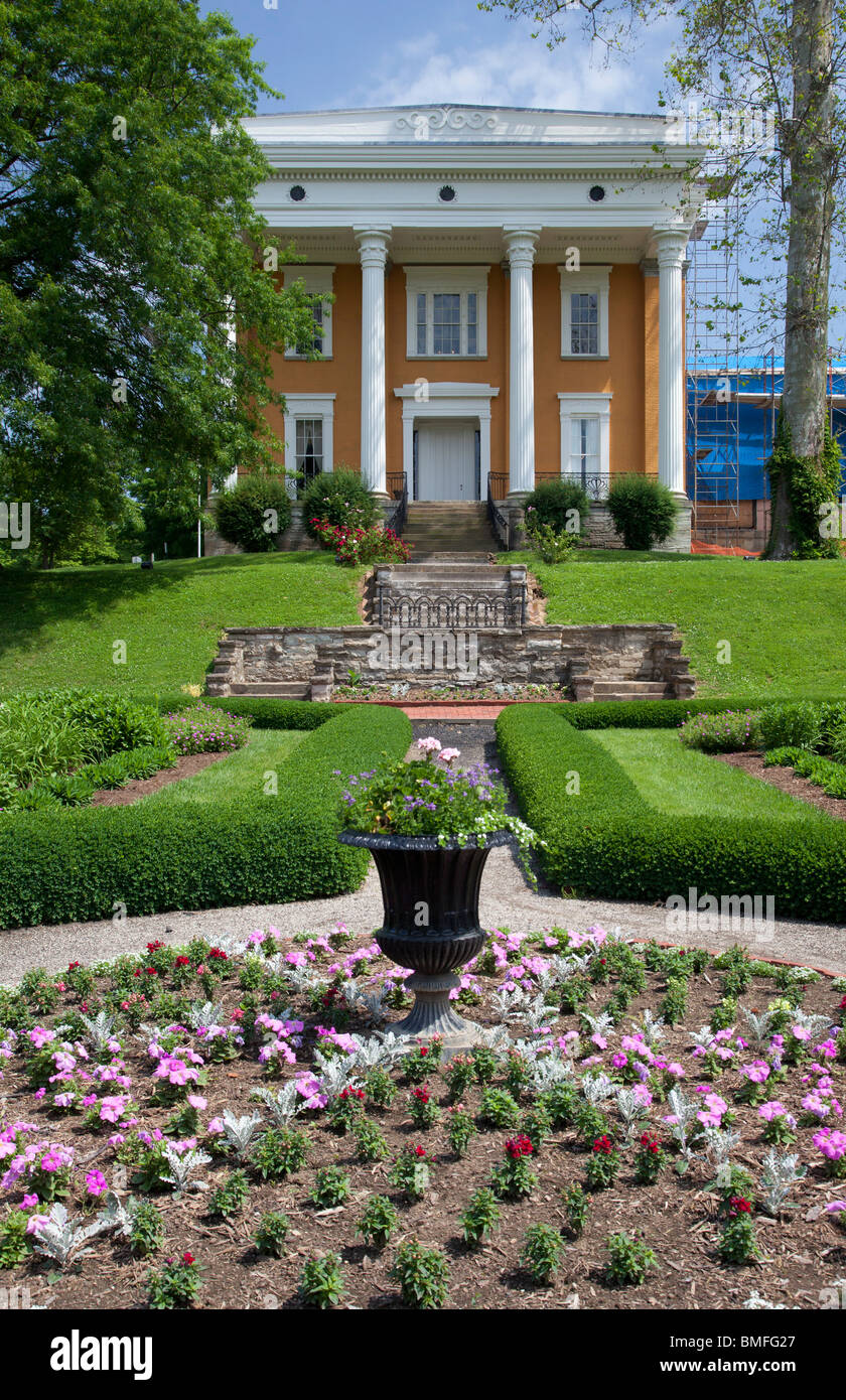 La Lanier Mansion in Madison, Indiana Foto Stock