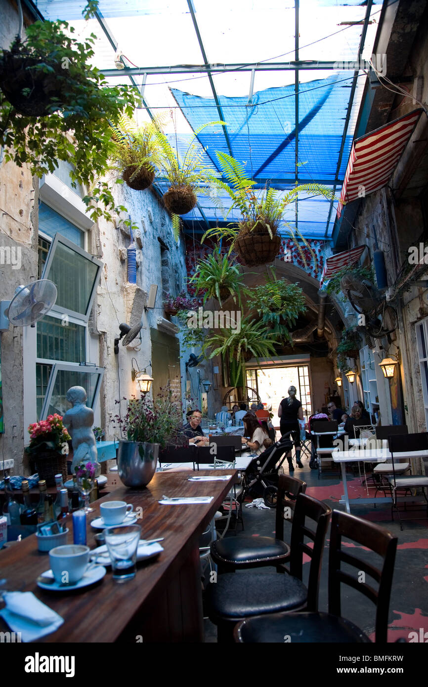 Noa Bistro Bar ristorante a Yeffet 30, Vecchia Jaffa - Tel Aviv Israele  Foto stock - Alamy