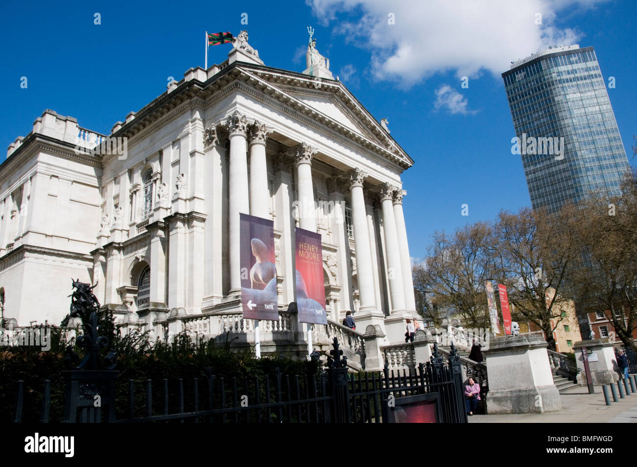 Galleria d'arte Tate Britain, Millbank, London, England Foto Stock