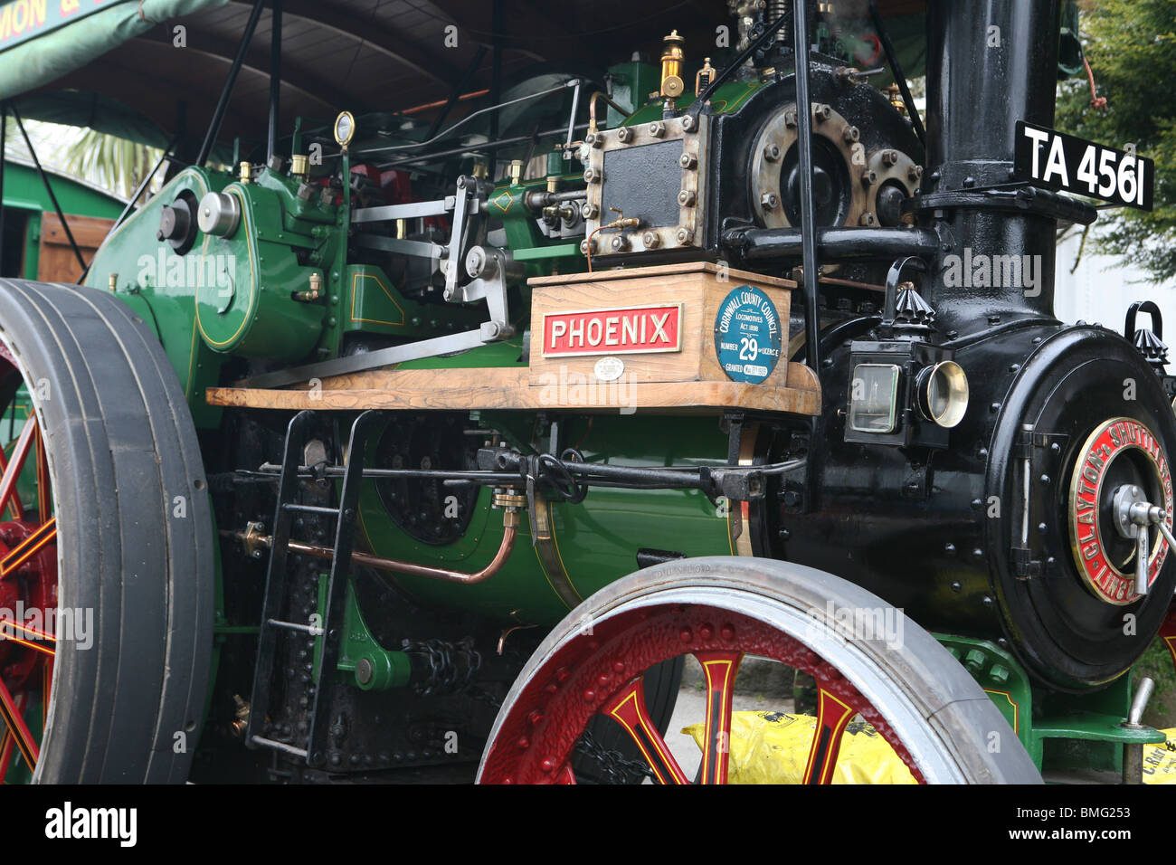 Il vapore Trevithick rally a Camborne Foto Stock