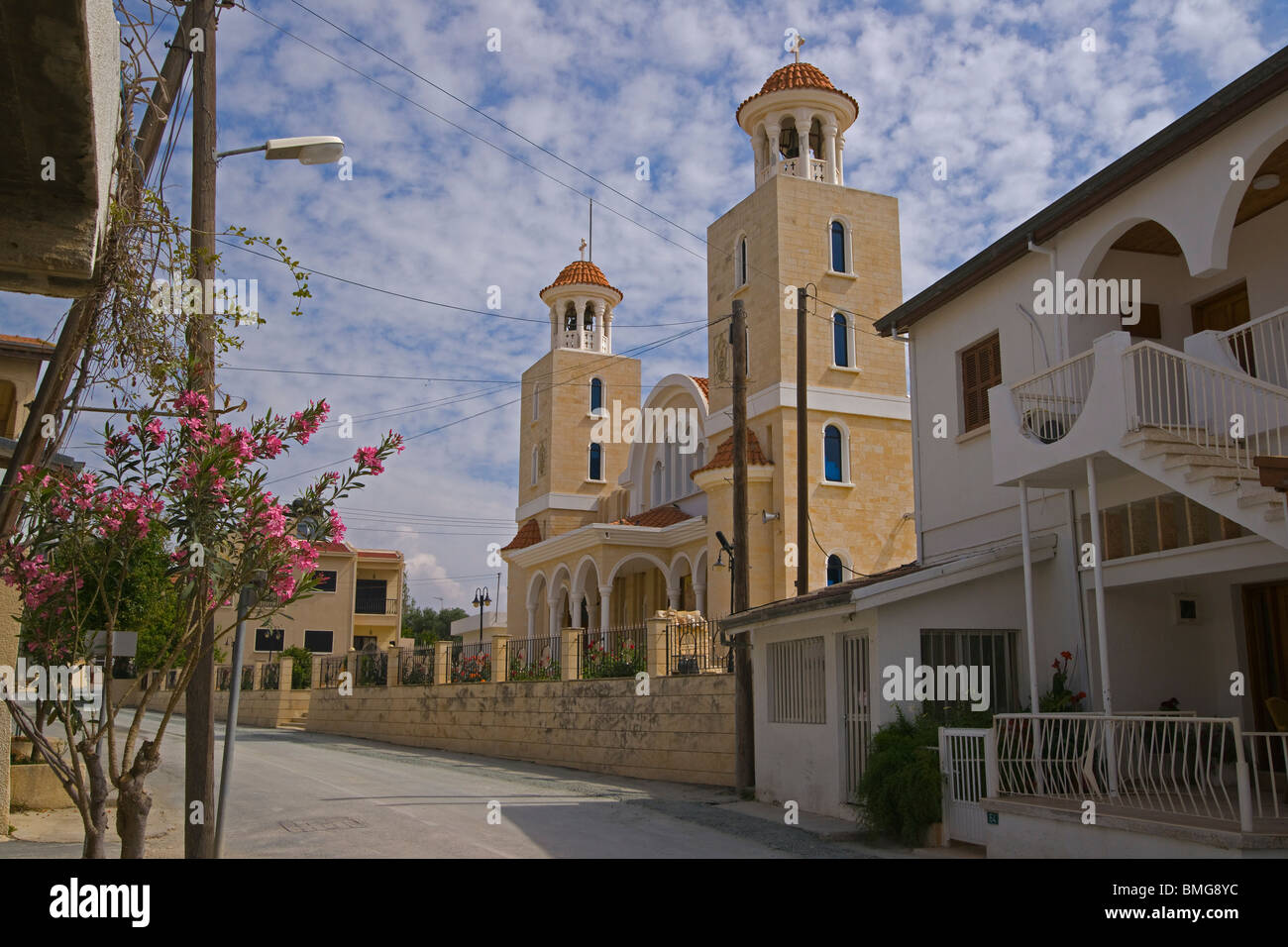 Pyla, villaggio, Larnaka, Cipro Foto Stock