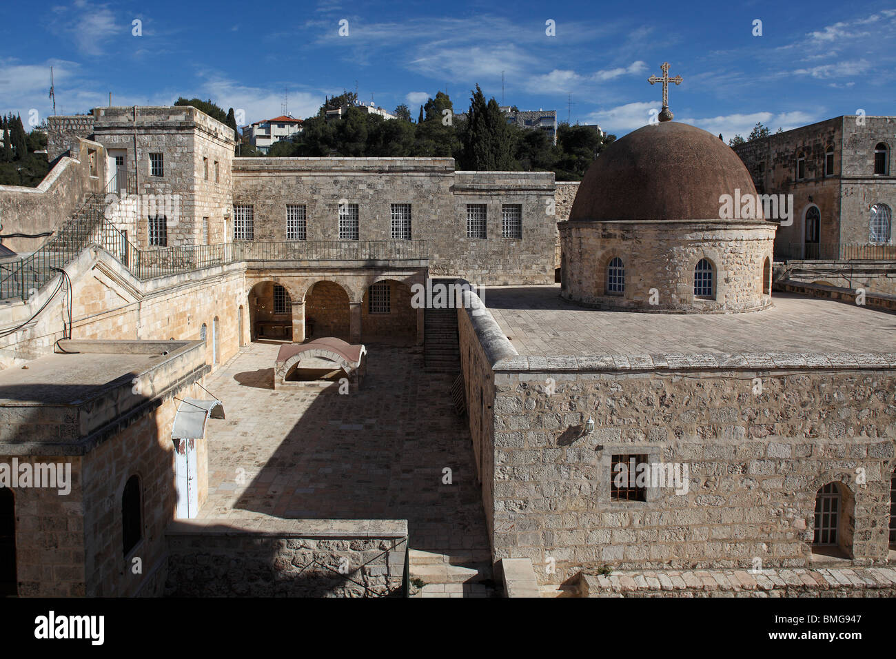 Israele,Gerusalemme,San Croce monastero,Patriarcato Greco Ortodosso Foto Stock