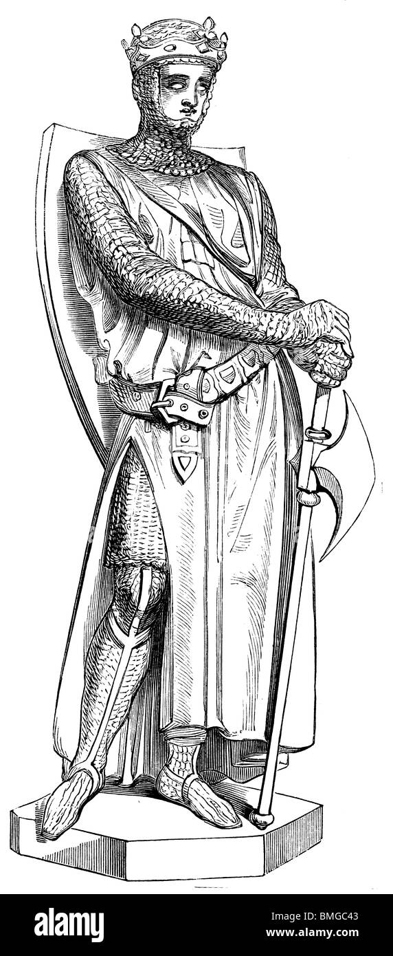 In bianco e nero di taglio per incisione fuori isolato su bianco. Illustrazione di un oggetto d'arte esposta presso la grande esposizione di Londra 1851. Foto Stock