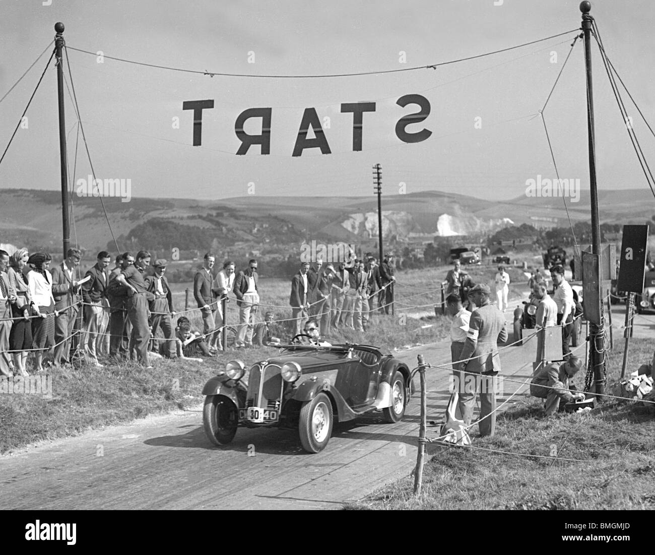 Lewes Speed Trials, Frazer Nash BMW 1930 Foto Stock