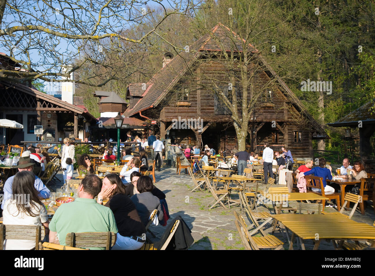 Wienerwald, Ausflugsgasthaus Foto Stock