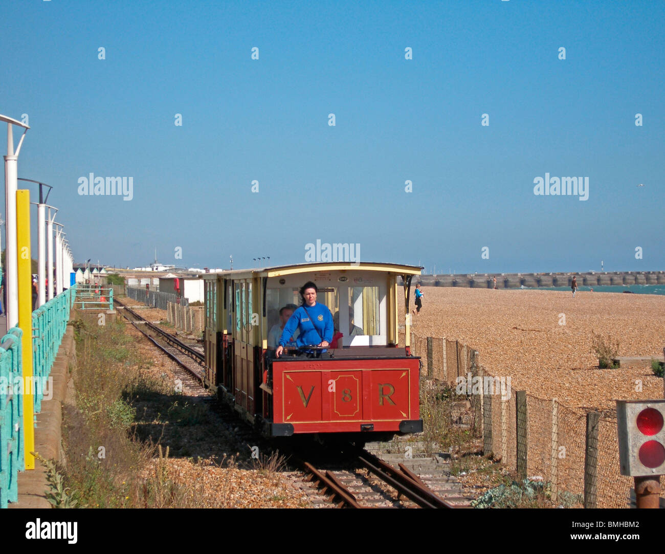 Volks elettrica ferroviaria, Brighton East Sussex, England, Regno Unito, Gran Bretagna Foto Stock