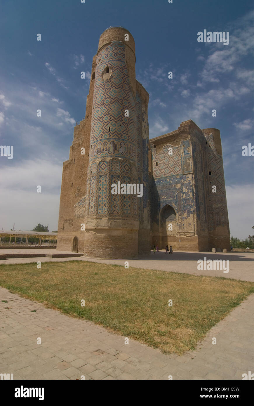 Palazzo Ak-Saray, Timur's Summer Palace, Shakrisabz, Uzbekistan Foto Stock