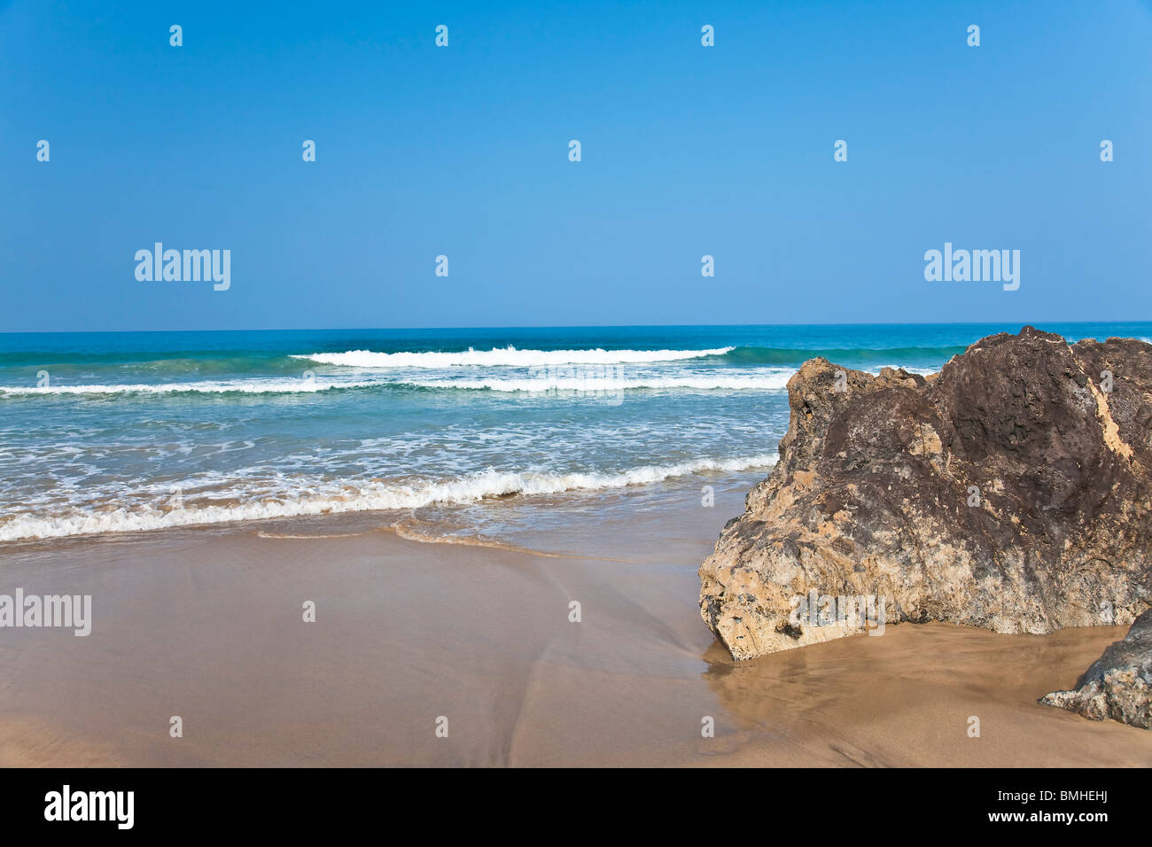 Spiaggia hawaiana - Kona Hawaii Foto Stock