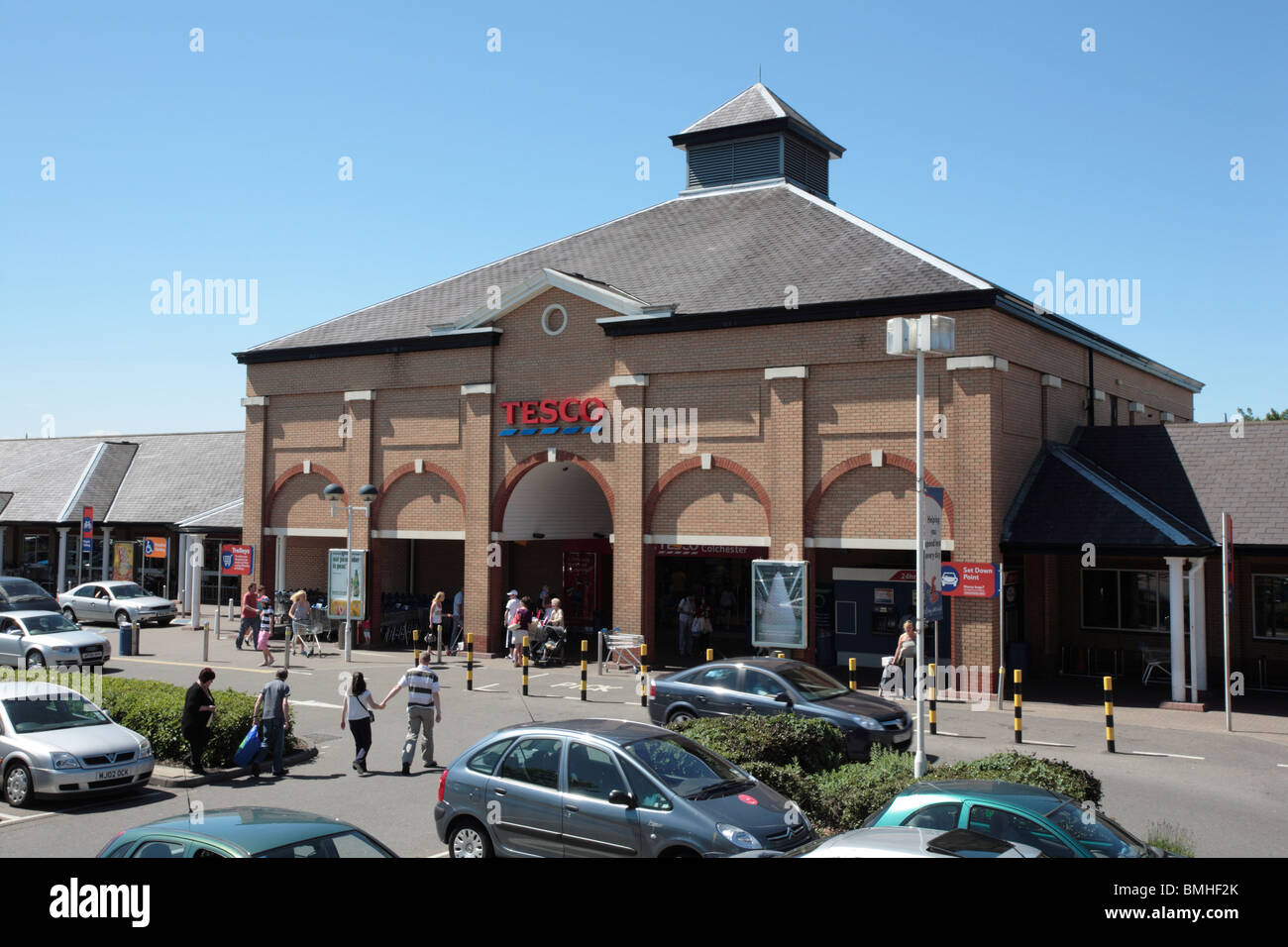 Negozio Tesco, Colchester Foto Stock