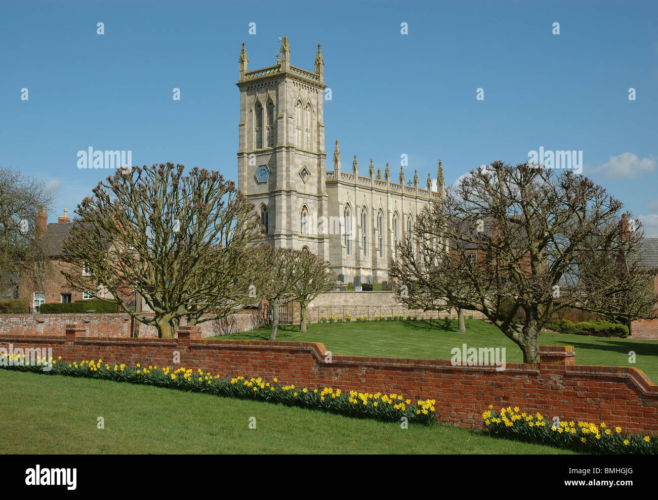 San Giovanni Battista, kings norton, Leicestershire, England, Regno Unito Foto Stock