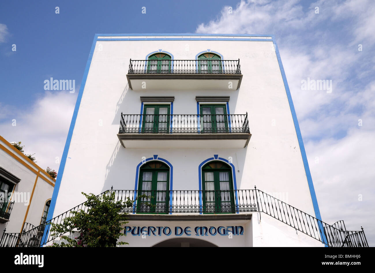 Puerto de Mogan, Grand Isola Canarie, Spagna Foto Stock