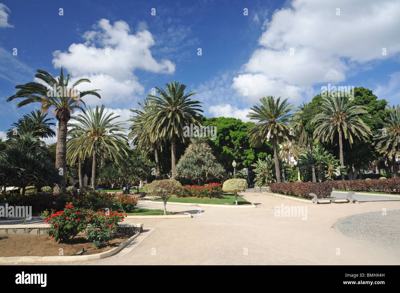 Doramas Park a Las Palmas de Gran Canaria, Spagna Foto Stock