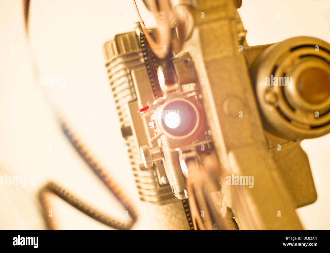 Antico proiettore video Foto Stock