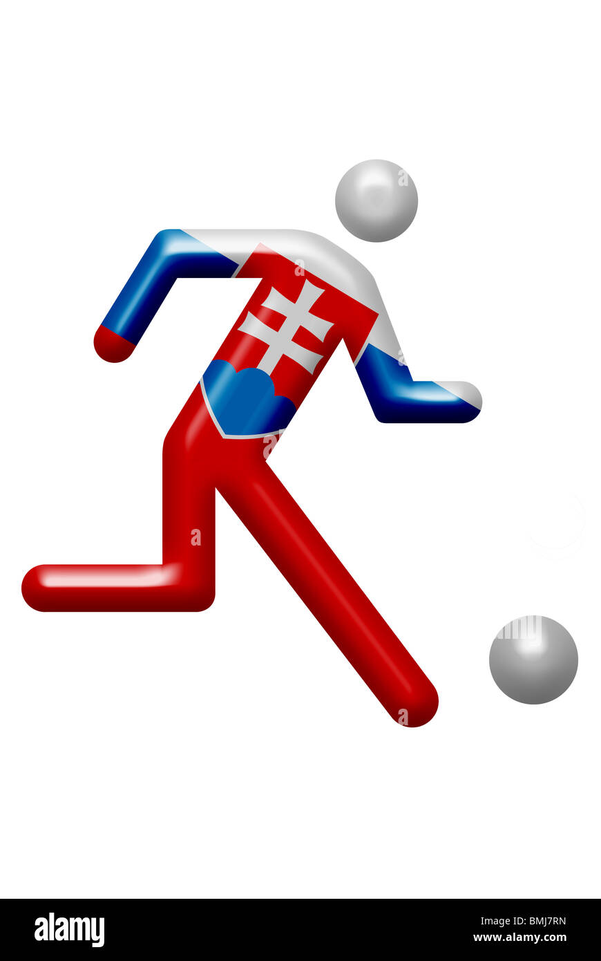 La Slovacchia pittogramma team Foto Stock