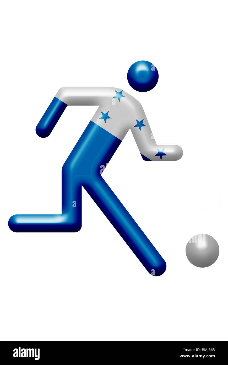 Pittogramma di Honduras team Foto Stock