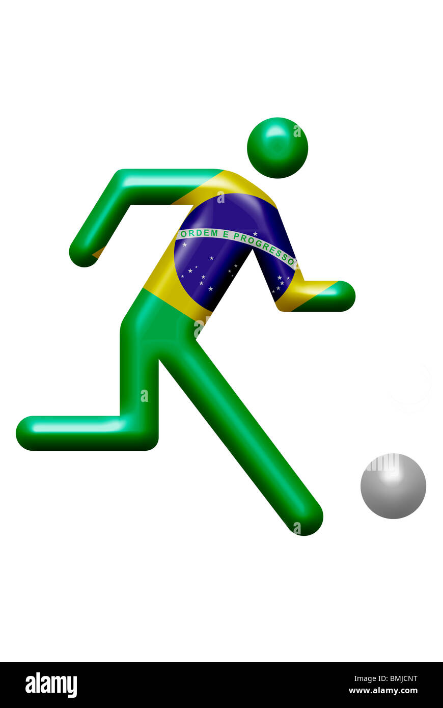 Brasile team pittogramma Foto Stock