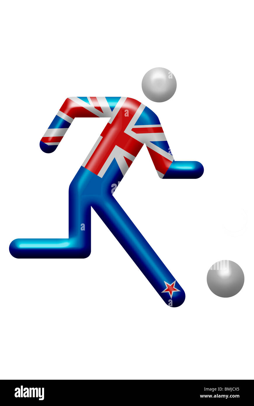 Nuova Zelanda team pittogramma Foto Stock