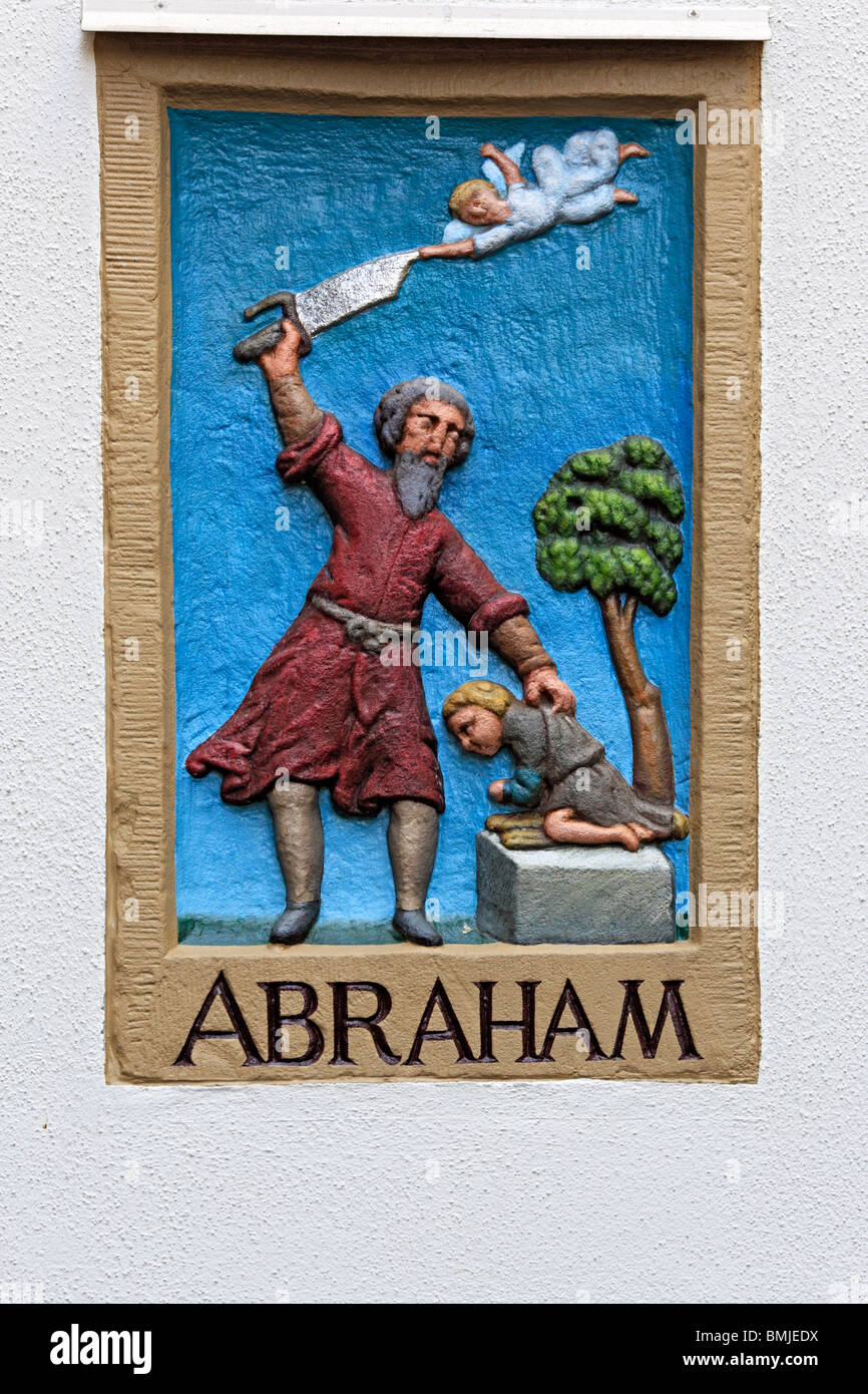 La facciata della chiesa, Amsterdam, Paesi Bassi Foto Stock