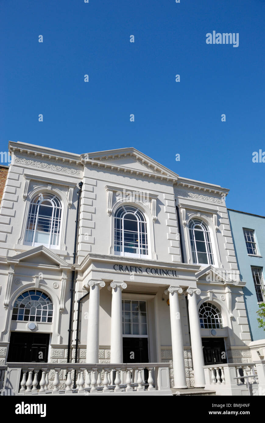 Il Crafts Council edificio di Pentonville Road Islington, Londra, Inghilterra Foto Stock