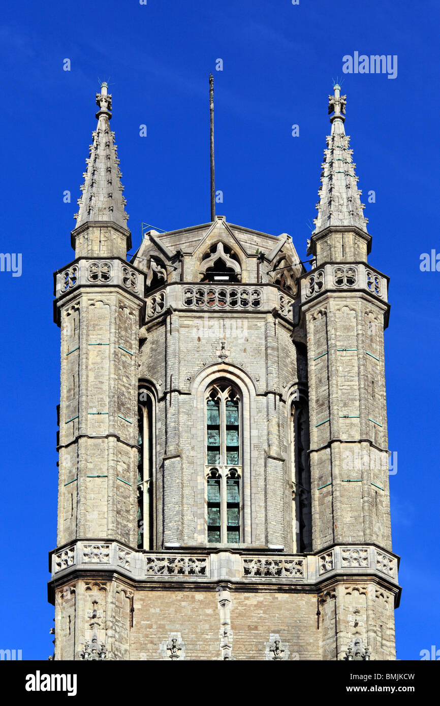 Cattedrale di San Bavone (Sint-Baafs Cattedrale), Gent, Belgio Foto Stock
