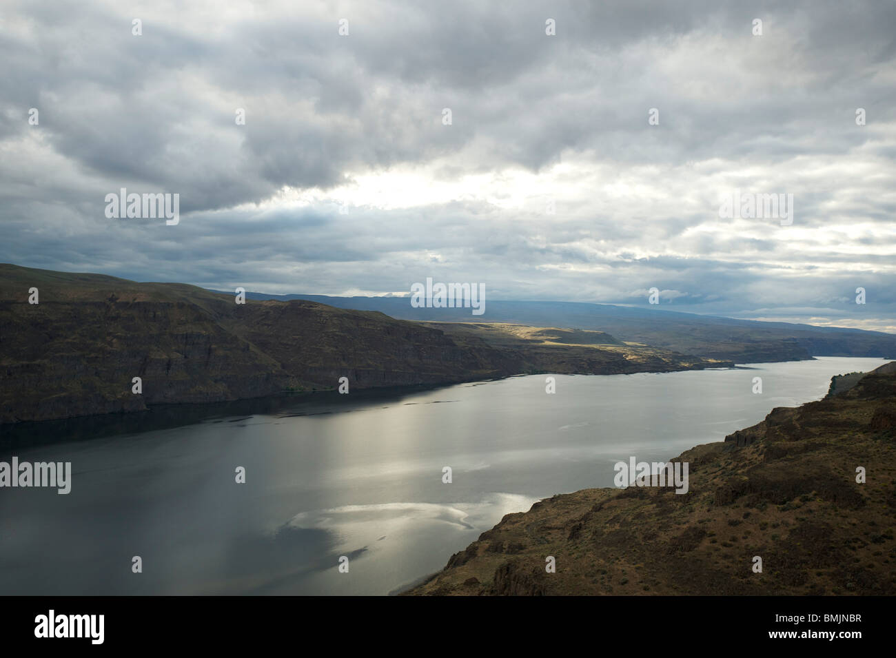 Il Columbia River. Stato di Washington, USA Foto Stock