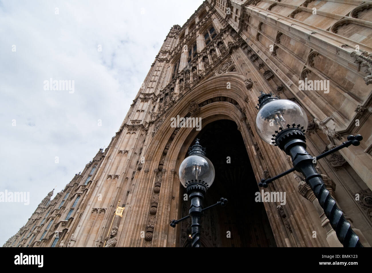 Le case del Parlamento europeo a Londra, Inghilterra Foto Stock