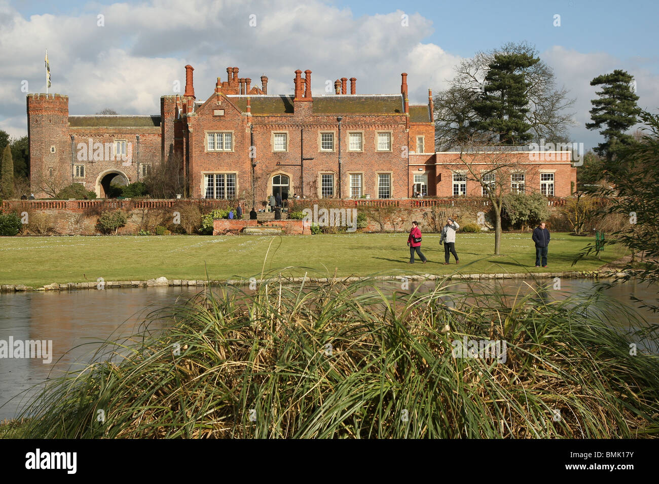 Hodsock Priory & Giardini Blyth vicino a Worksop Nottinghamshire Inghilterra GB UK 2010 Foto Stock