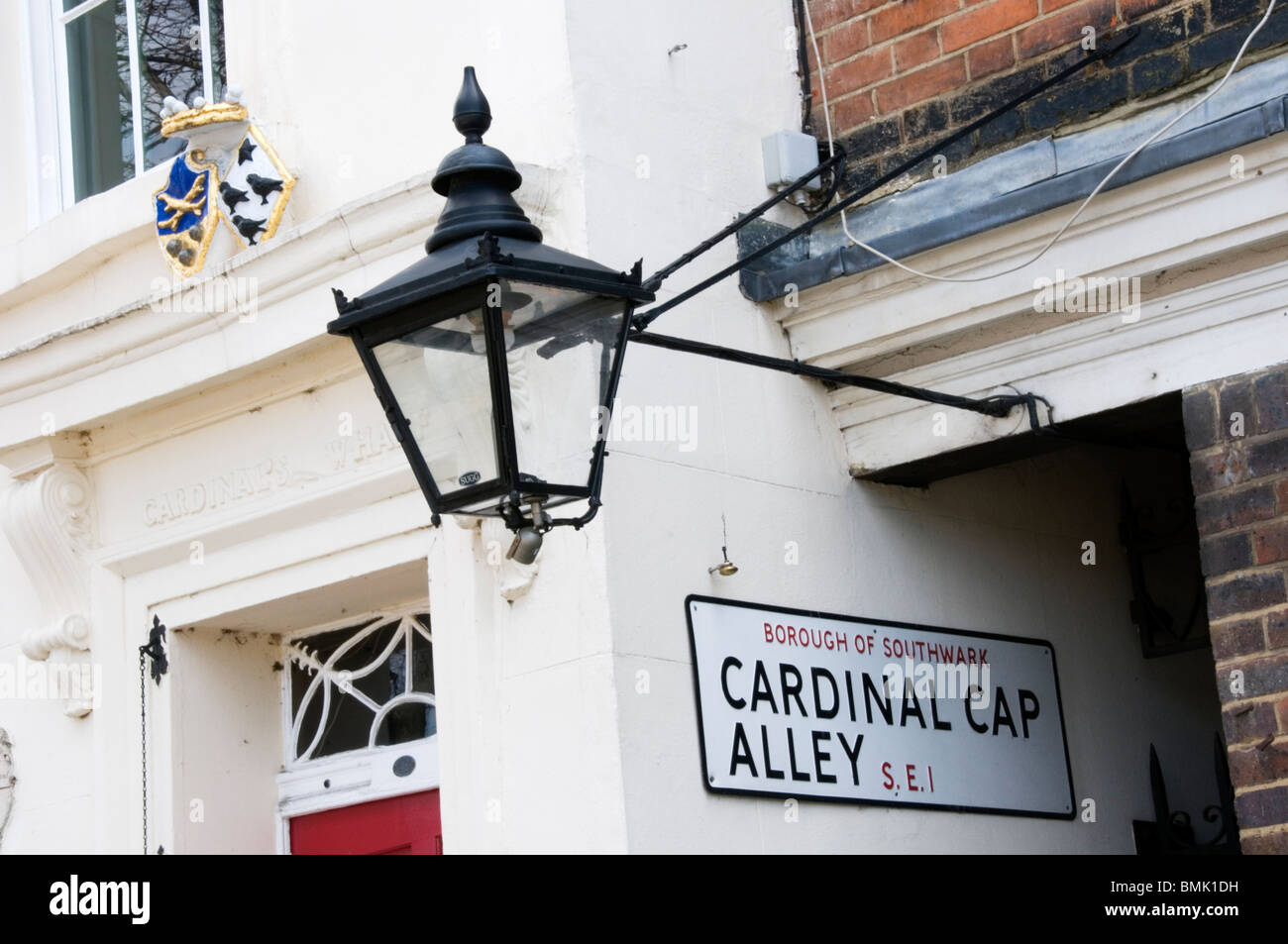 Il Cardinale Cap vicolo, Bankside, Southwark, Londra Foto Stock