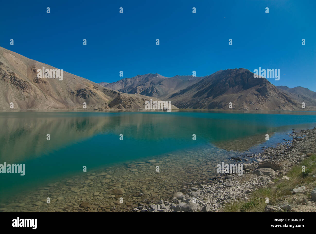 Yashil-Kul Lago Yashil Kul, Pamirs, Tagikistan Foto Stock