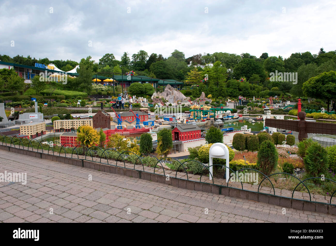 Il parco a tema Legoland, Windsor, Berkshire, Regno Unito Foto Stock
