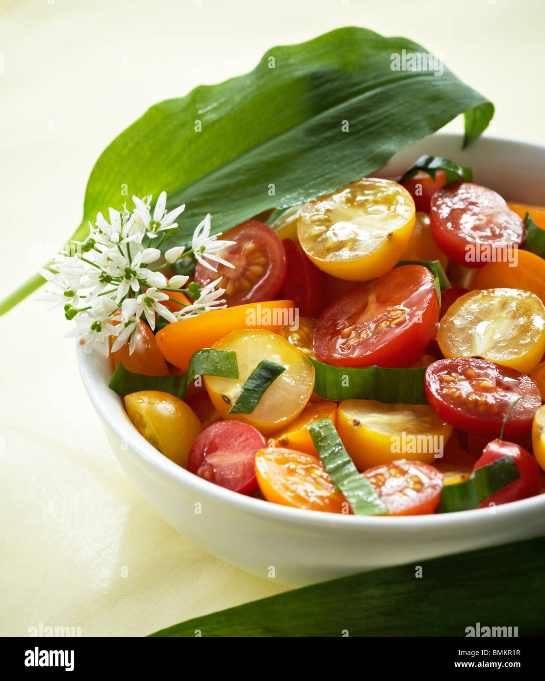 Insalata di pomodori Foto Stock