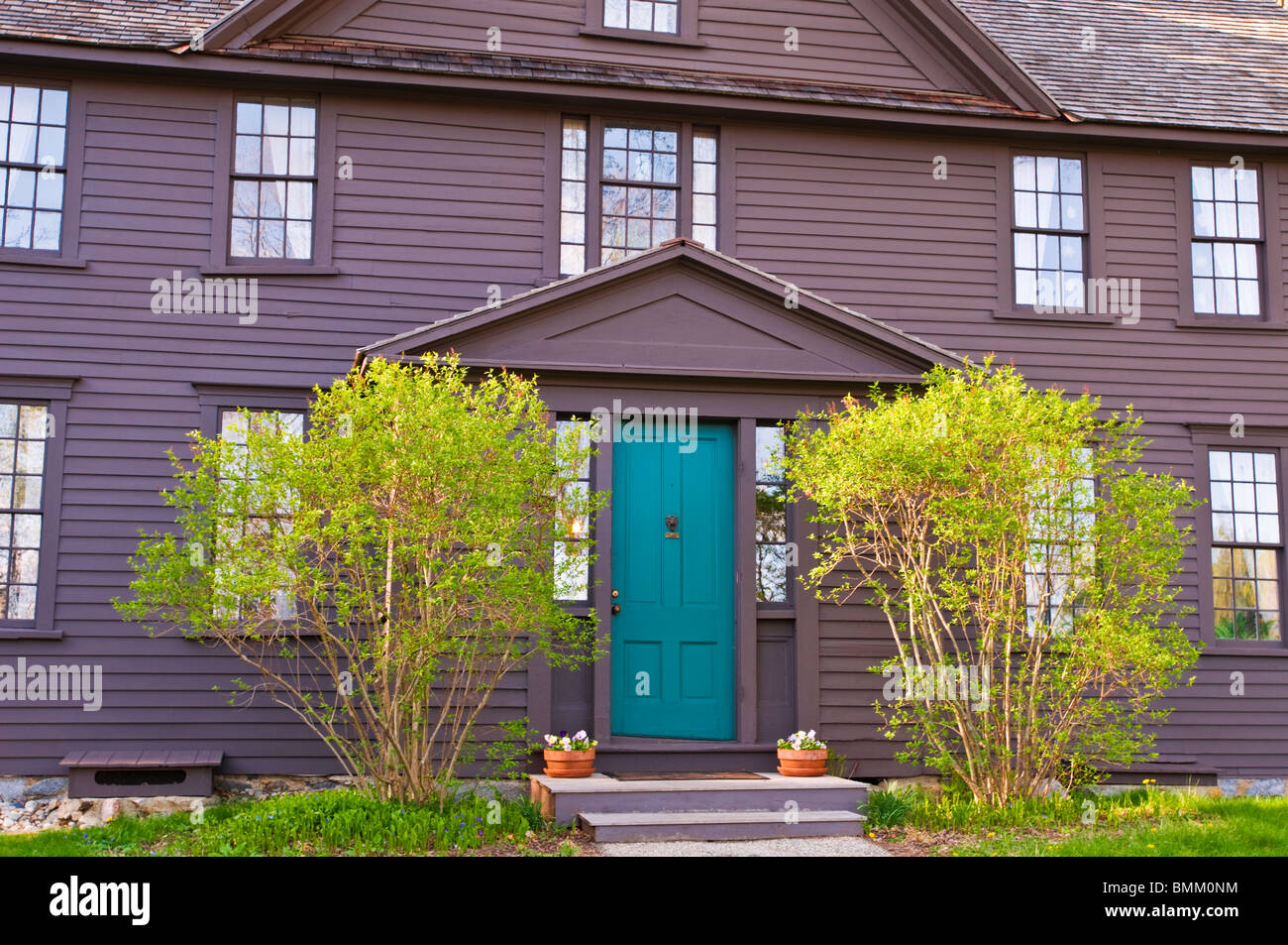 Louisa May Alcott Orchard House (casa di poco le donne), Concord, Massachusetts Foto Stock
