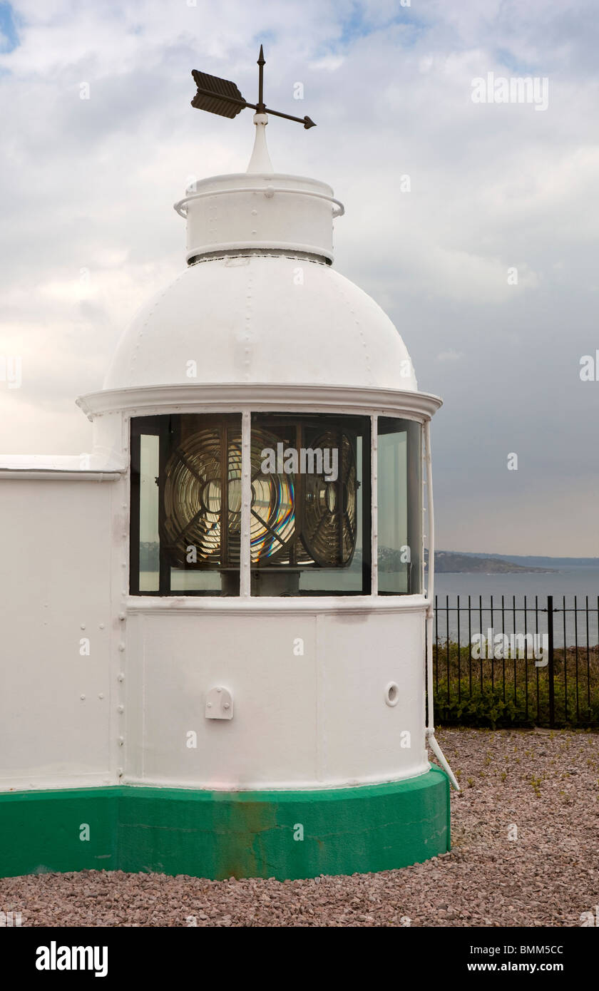 Regno Unito, Inghilterra, Devon, Brixham, Berry Head Lighthouse Foto Stock