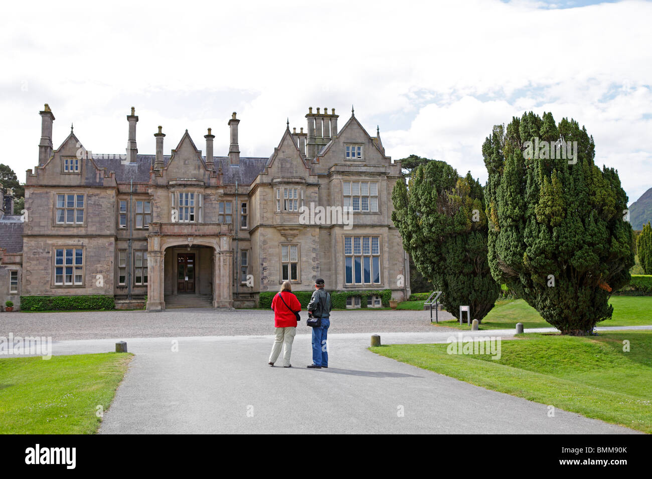 Muckross House, Parco Nazionale di Killarney, Co. Kerry, Repubblica di Irlanda Foto Stock