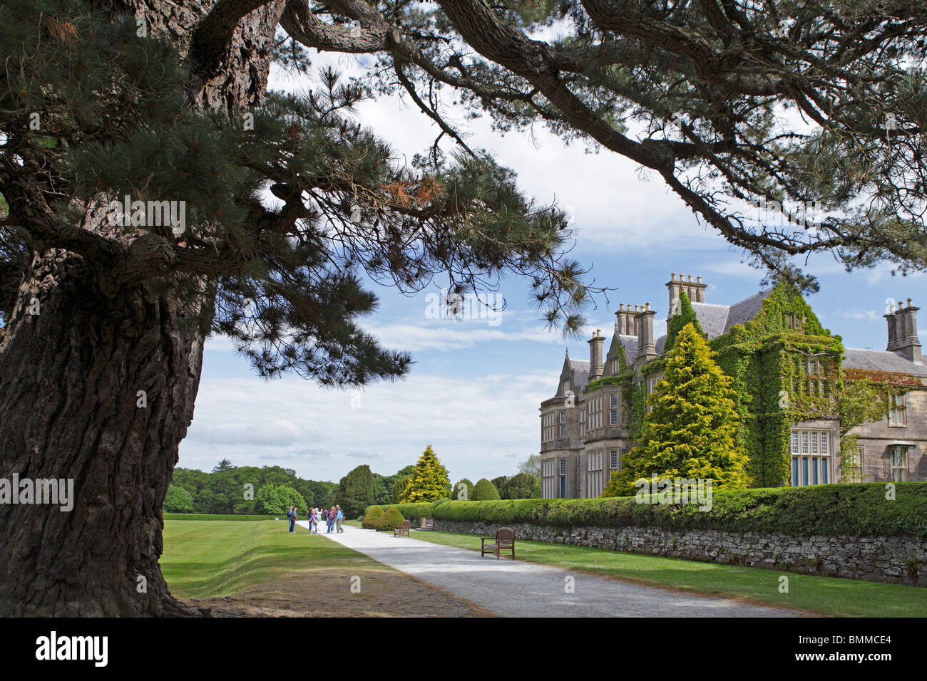 Muckross House, Parco Nazionale di Killarney, Co. Kerry, Repubblica di Irlanda Foto Stock