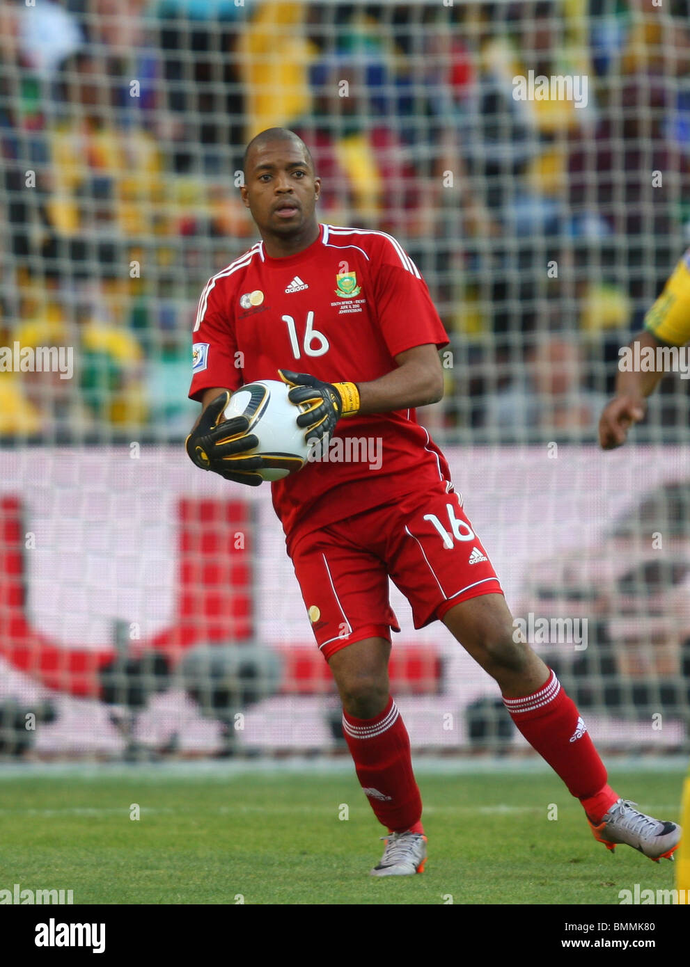 ITUMELENG KHUNE SUD AFRICA V MESSICO SOCCER CITY Johannesburg Sudafrica 11 Giugno 2010 Foto Stock