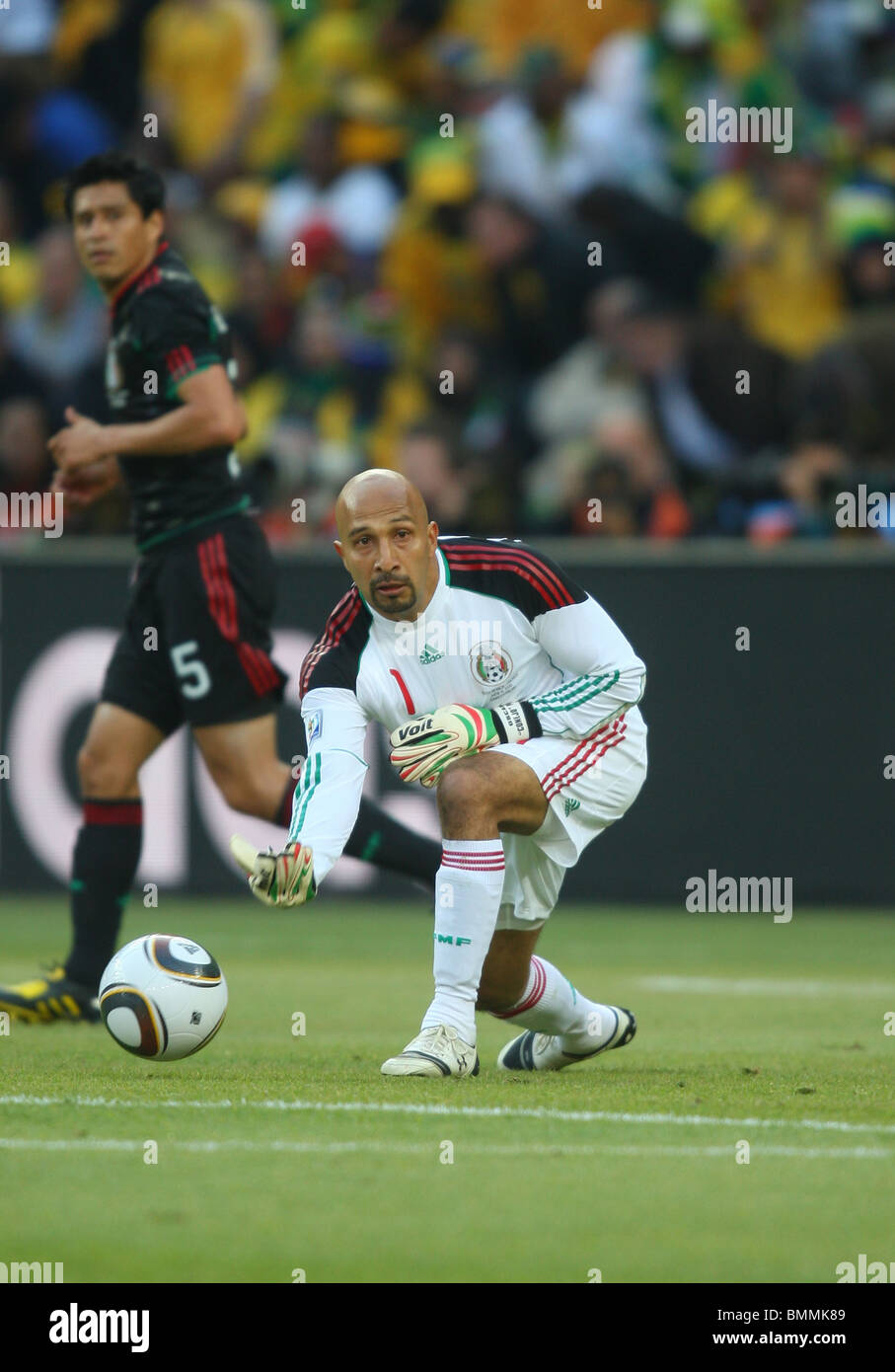 OSCAR PEREZ SUD AFRICA V MESSICO SOCCER CITY Johannesburg Sudafrica 11 Giugno 2010 Foto Stock