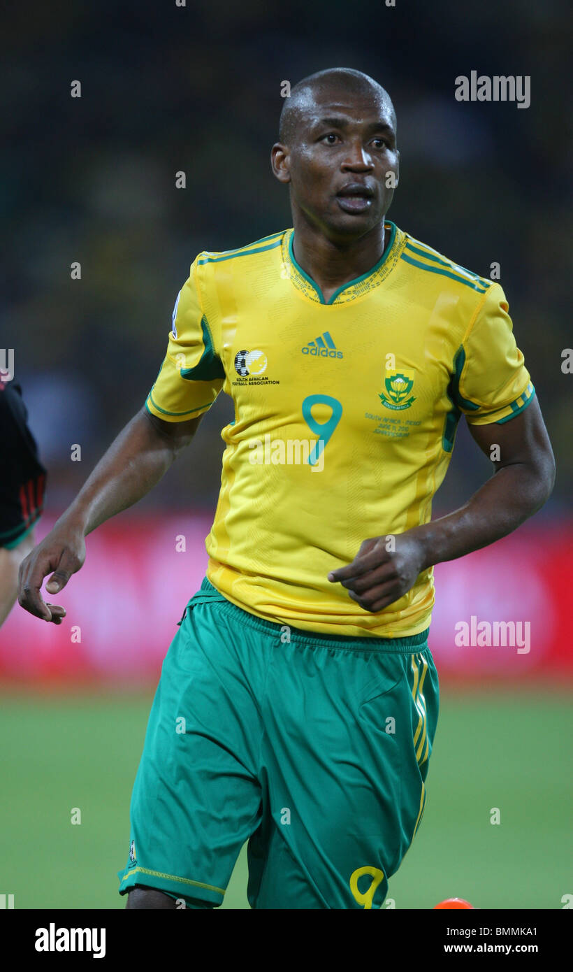 KATLEGO MPHELA SUD AFRICA V MESSICO SOCCER CITY Johannesburg Sudafrica 11 Giugno 2010 Foto Stock