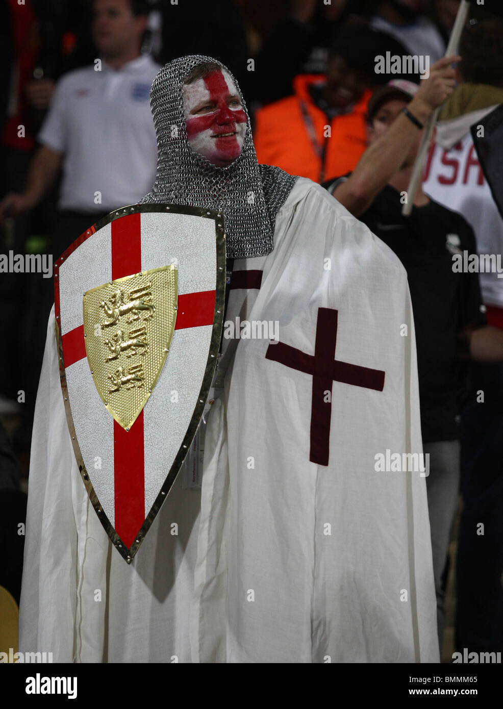 Un orgoglioso cavaliere Inghilterra Inghilterra V USA ROYAL BAFOKENG STADIUM RUSTENBURG SUD AFRICA 12 Giugno 2010 Foto Stock