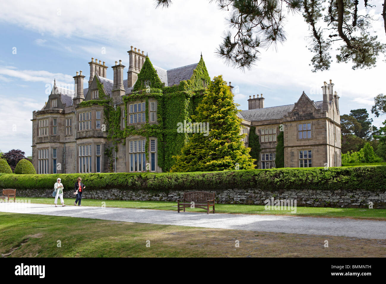Muckross House, Parco Nazionale di Killarney, Co. Kerry, Repubblica di Irlanda Foto Stock
