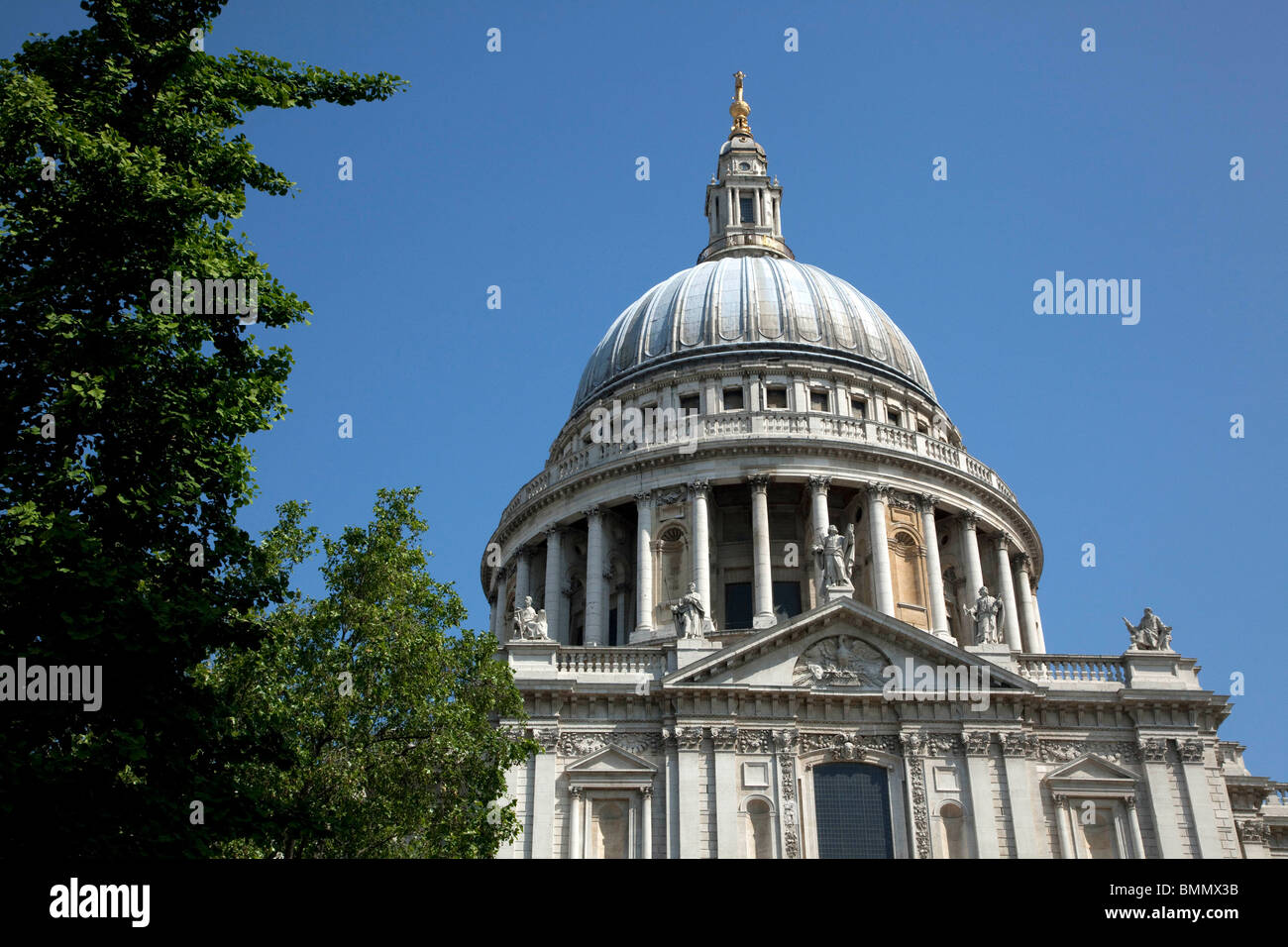 La Cattedrale di St Paul. Londra (dettaglio) Foto Stock