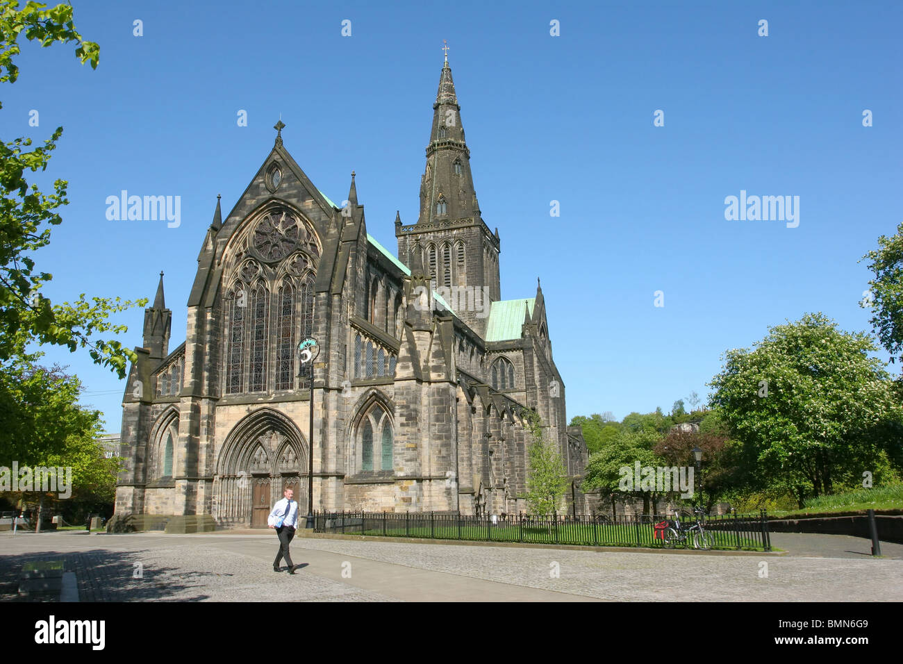 La cattedrale di Glasgow Foto Stock