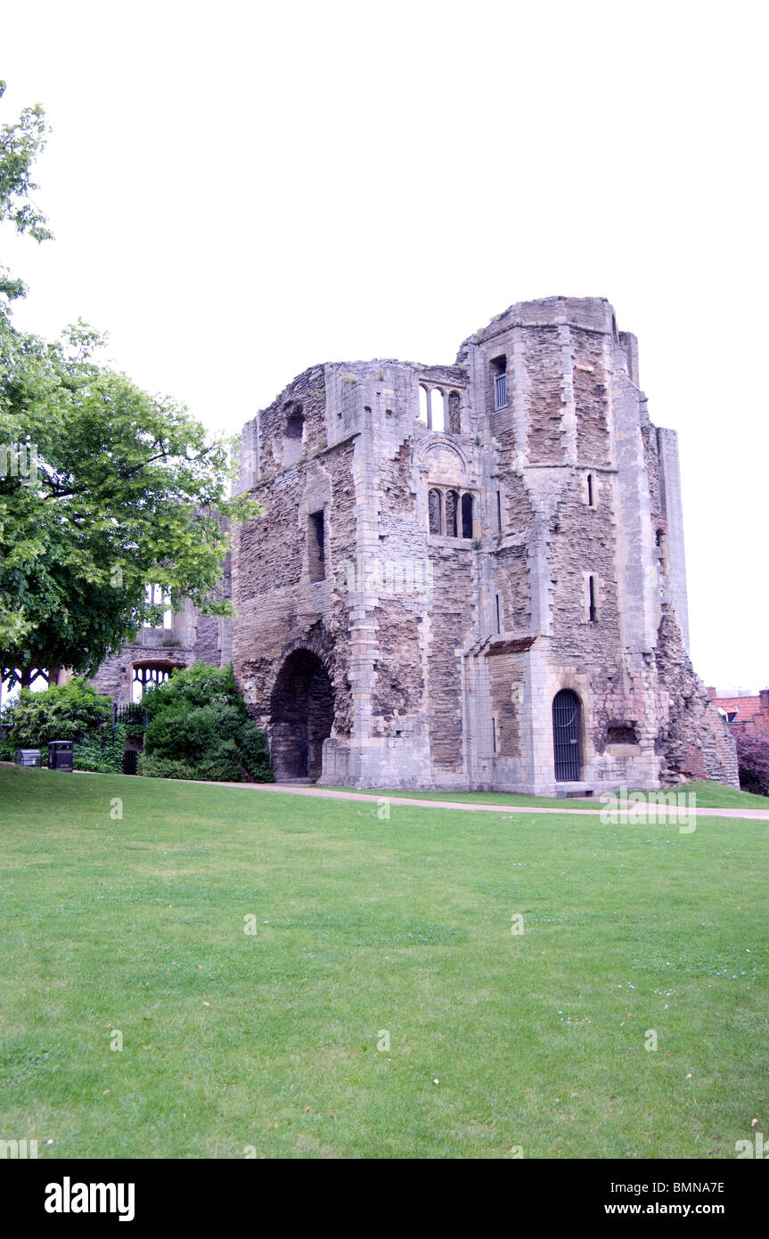 Newark Castle, Newark, Nottinghamshire, Inghilterra Foto Stock