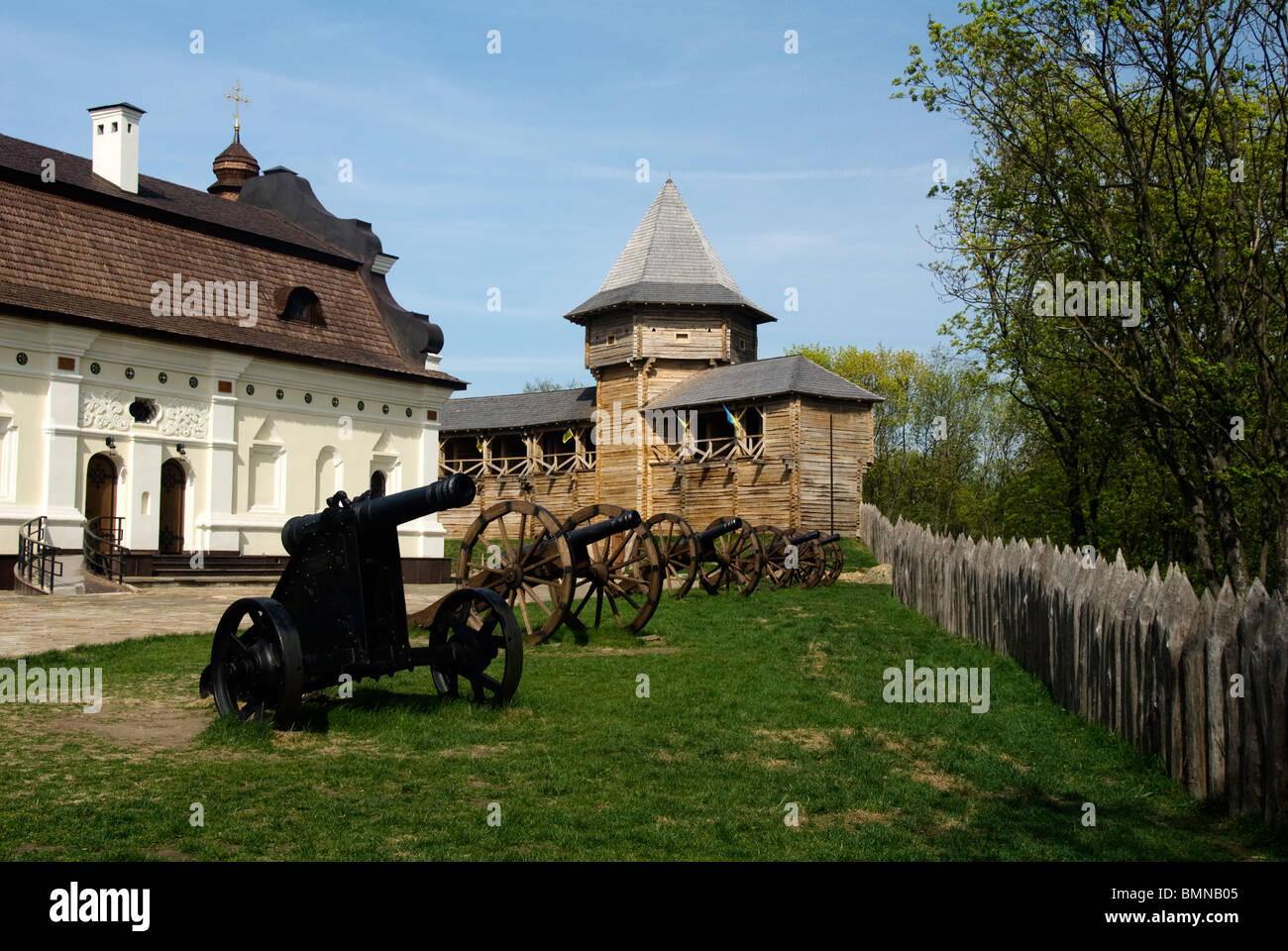 Fortezza Baturyn, Oblast di Chernihiv (provincia), Ucraina Foto Stock
