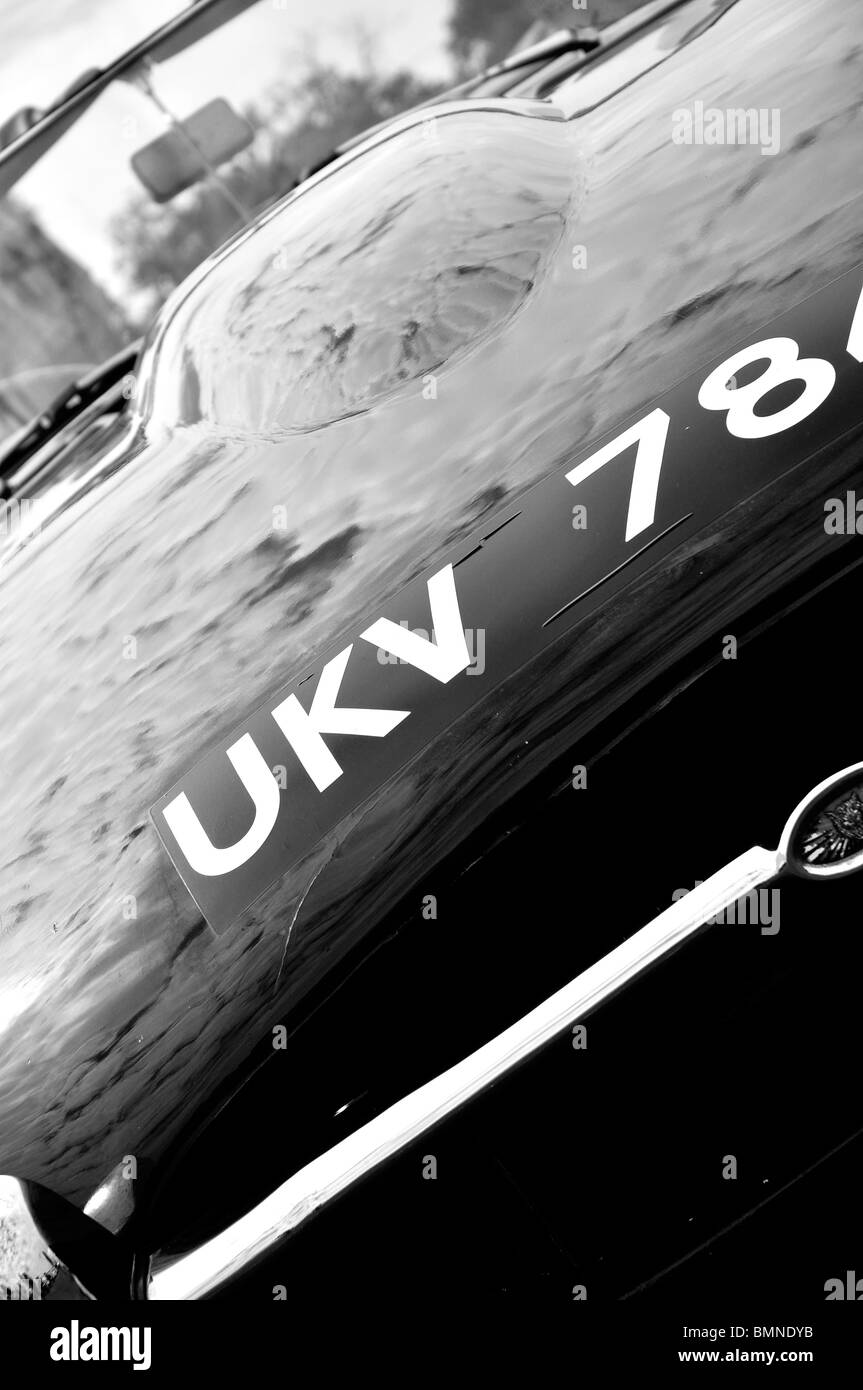 Jaguar E-type al Classic Car Show in Luton 2010 Foto Stock