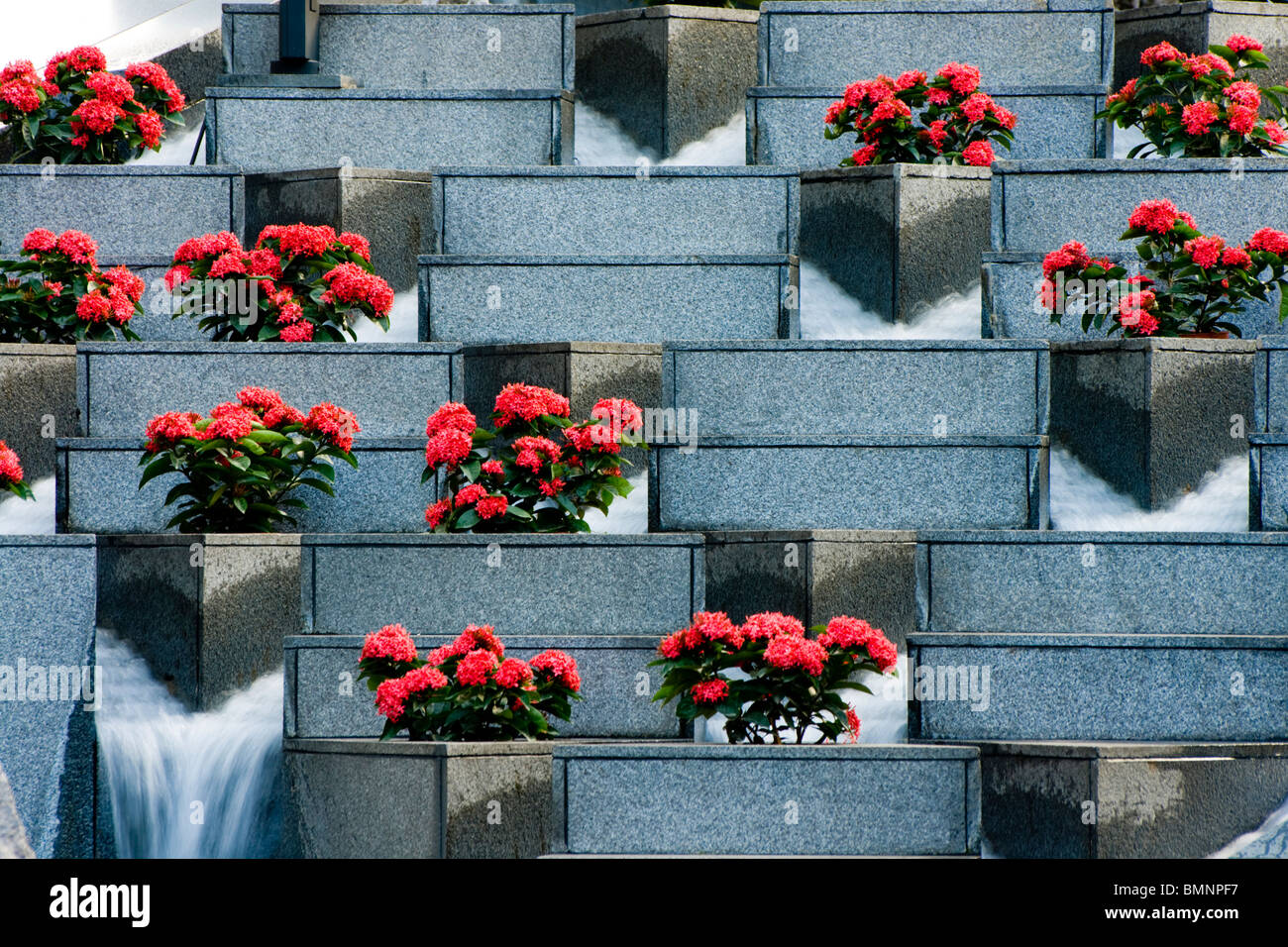 Hong Kong, Cascata dettaglio Foto Stock